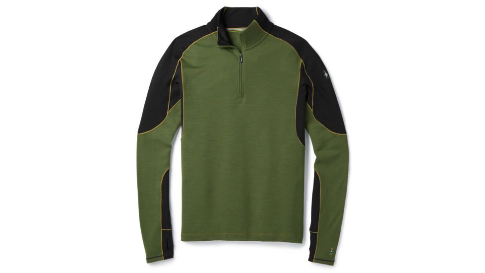 Smartwool PhD Light 1/4 Zip-Men's, Chive H, Small, SW014014A31-S