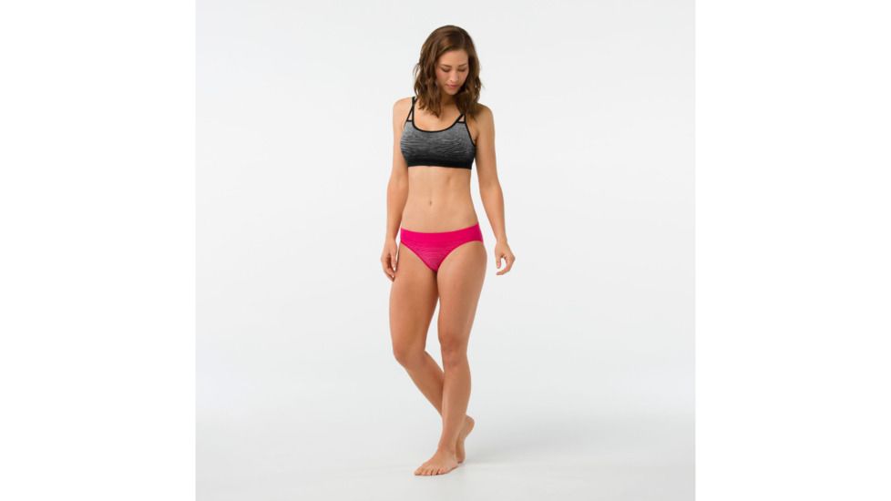 Smartwool PhD Seamless Bikini Womens, Potion Pink, XL, SW016026906-XL