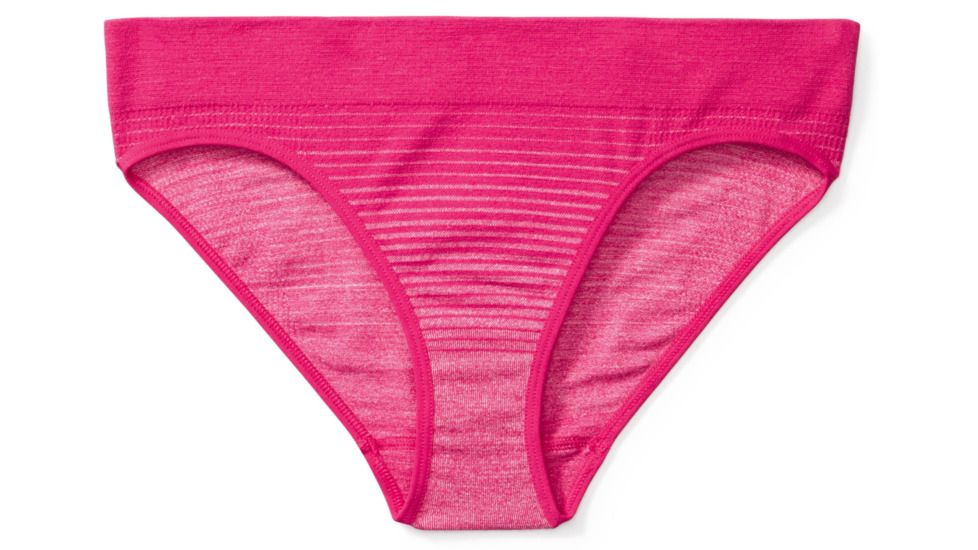 Smartwool PhD Seamless Bikini Womens, Potion Pink, XL, SW016026906-XL