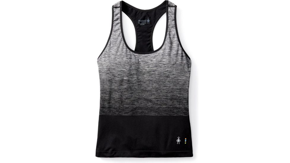 Smartwool PhD Seamless Long Bra-Women's, Black, Medium, SW016025001-M