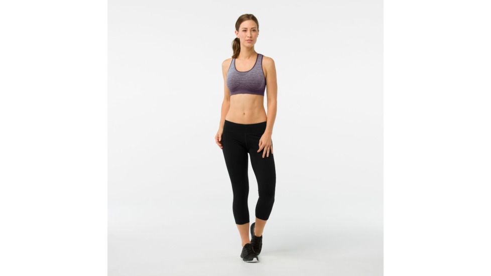 Smartwool PhD Seamless Racerback Bra Womens, Bordeaux, XS, SW016024590-XS