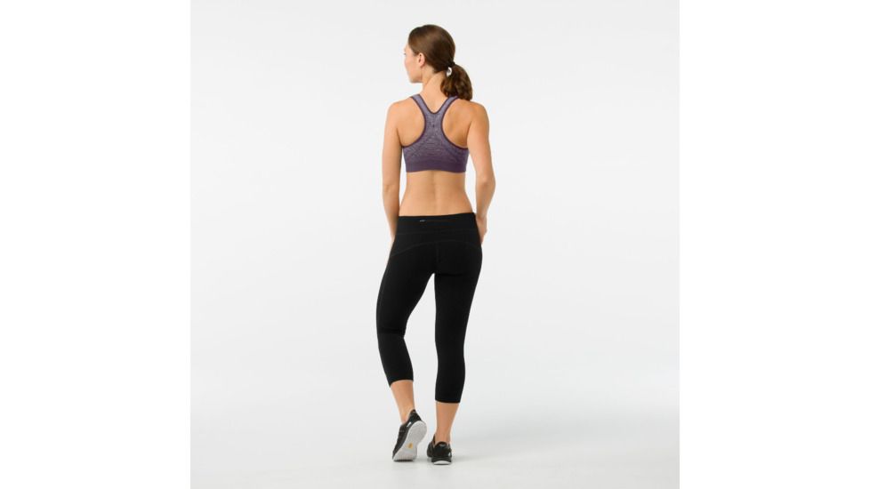 Smartwool PhD Seamless Racerback Bra Womens, Bordeaux, XS, SW016024590-XS