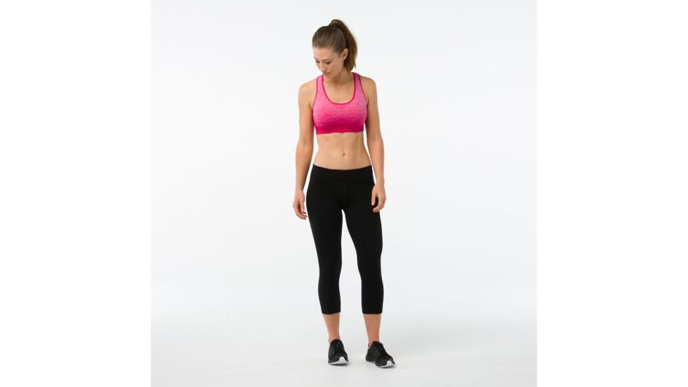 Smartwool PhD Seamless Racerback Bra Womens, Potion Pink, XS, SW016024906-XS