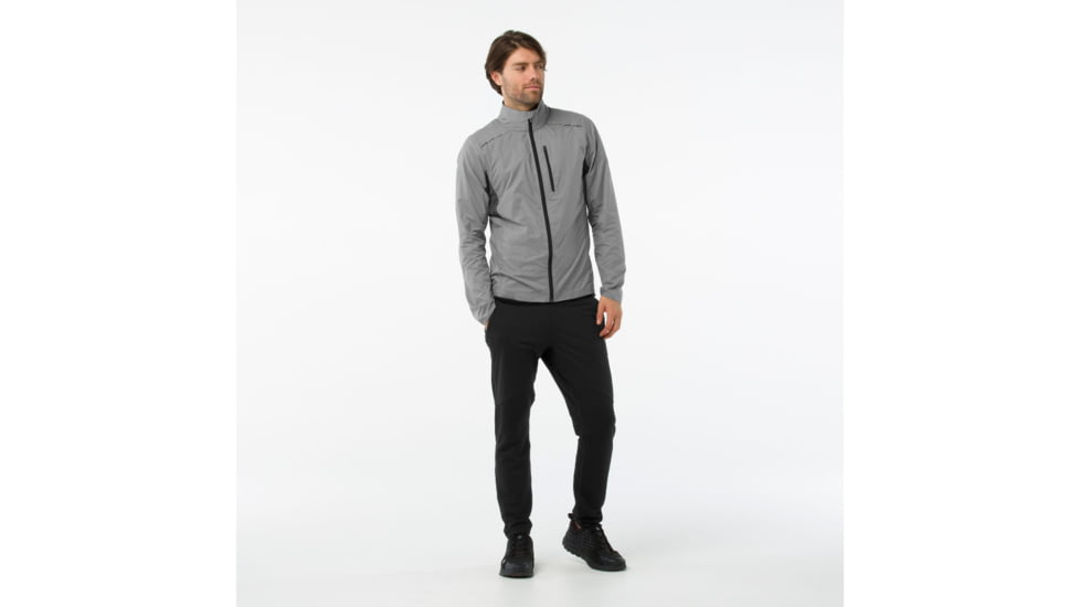Smartwool PhD Ultra Light Sport Jacket-Men's, Light Gray, Medium, SW016068039-M