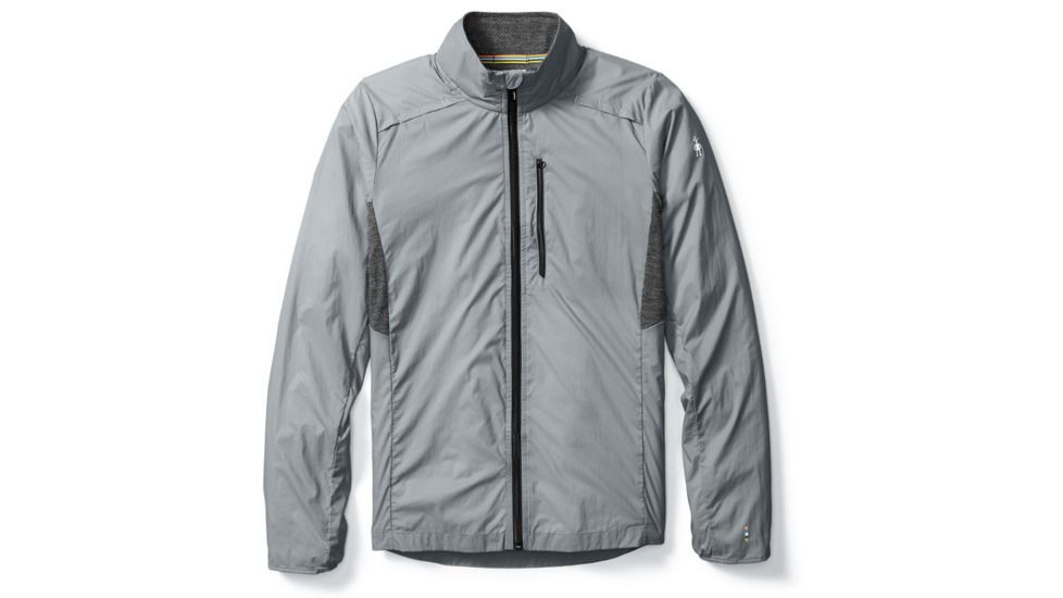 Smartwool PhD Ultra Light Sport Jacket - Men's, Light Gray, Small, SW016068039-S