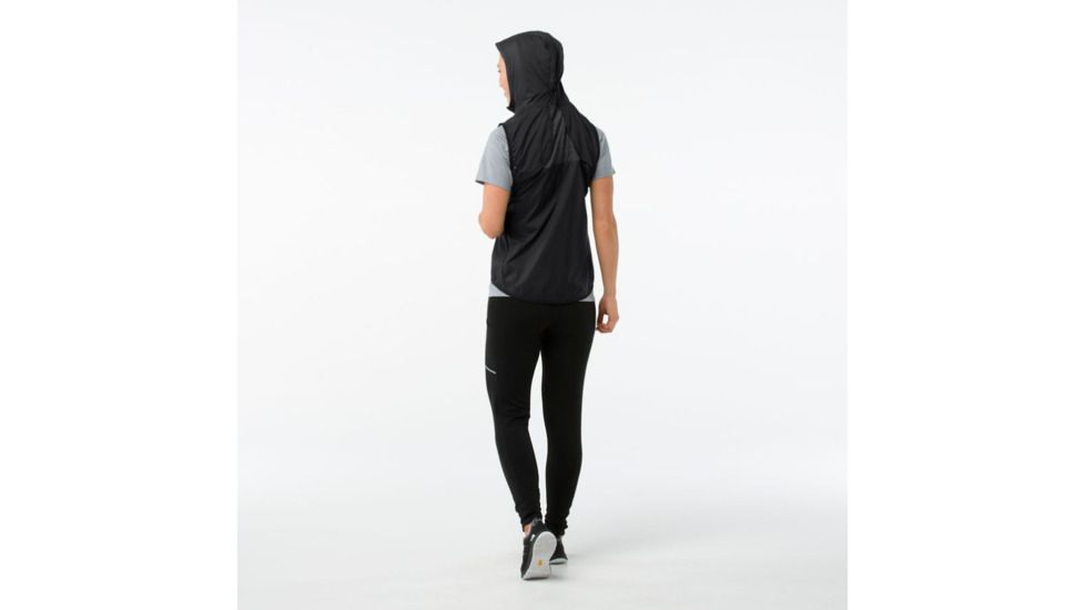 Smartwool PhD Ultra Light Sport Vest-Women's, Black, Extra Small, SW016030001-XS