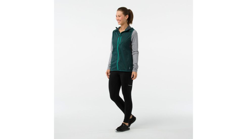 Smartwool PhD Ultra Light Sport Vest Womens, Lochness, M, SW016030957-M