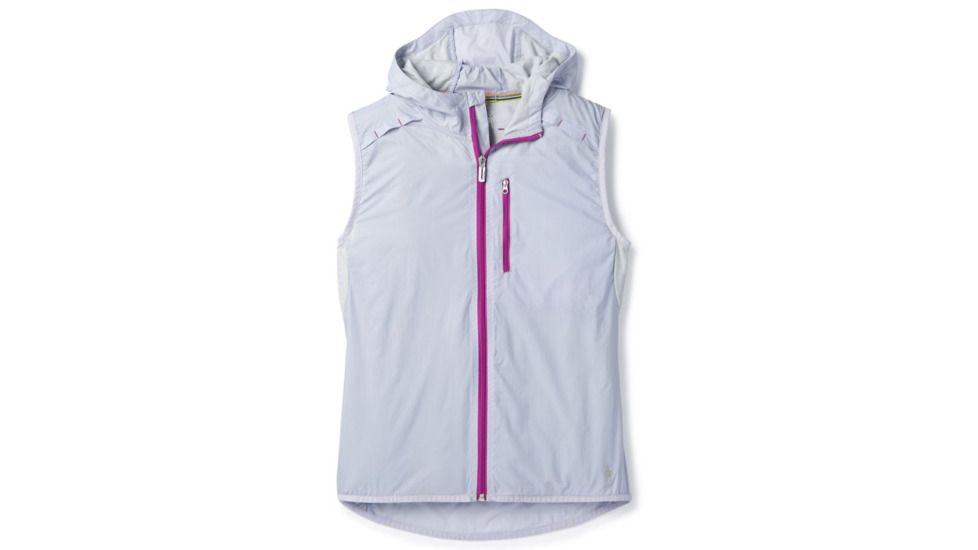 Smartwool PhD Ultra Light Sport Vest-Women's, Purple Mist, Large, SW016030A26-L