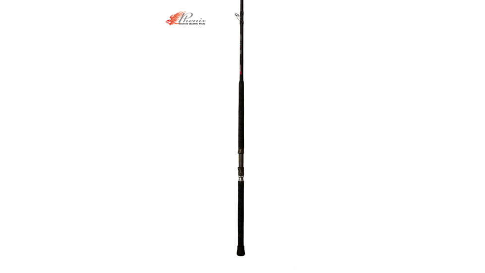 Phenix Abyss HD Casting Rod 20-50#, Moderate, 1 Pieces, Black, 72, AHD-729-BLK