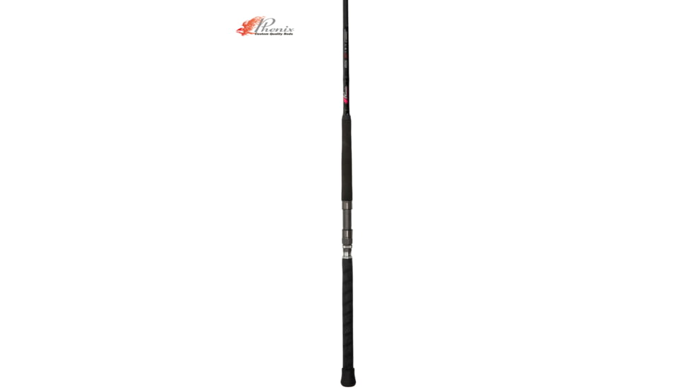Phenix Abyss HD Spinning Rod 12-30#, Moderate, 1 Pieces, Black, 72, AHD-S727-BLK