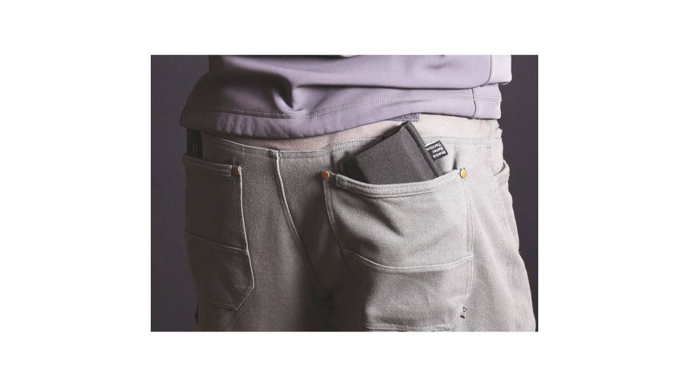 PHLster Pocket Emergency Wallet, Empty Sleeve, Black, Standard, 48