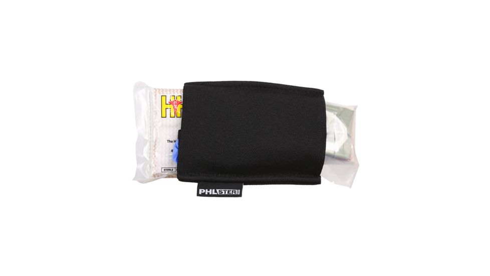 PHLster Pocket Emergency Wallet, Empty Sleeve, Black, Standard, 48