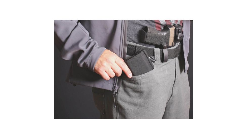 PHLster Pocket Emergency Wallet, Empty Sleeve, Black, Standard, 48