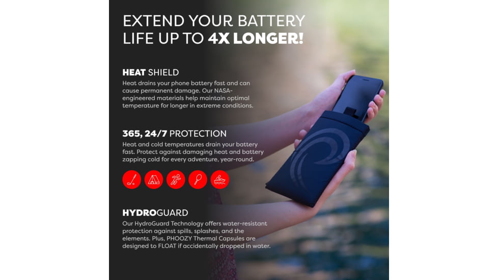 Phoozy Apollo II Phone Protector, Blackout, Plus, 347702