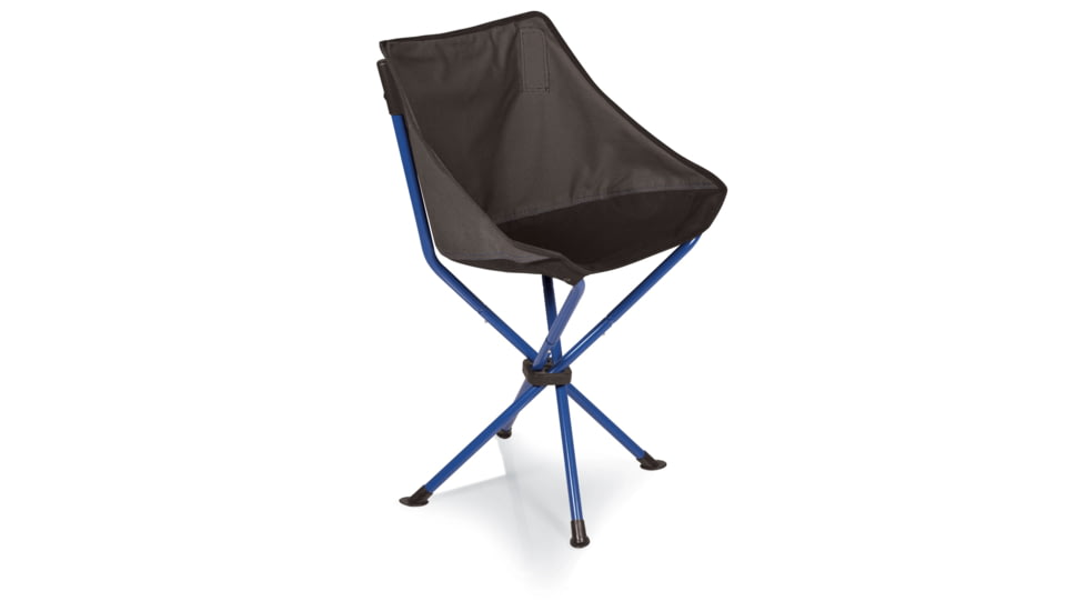 Picnic Time Odyssey Portable Chair-Grey/Blue