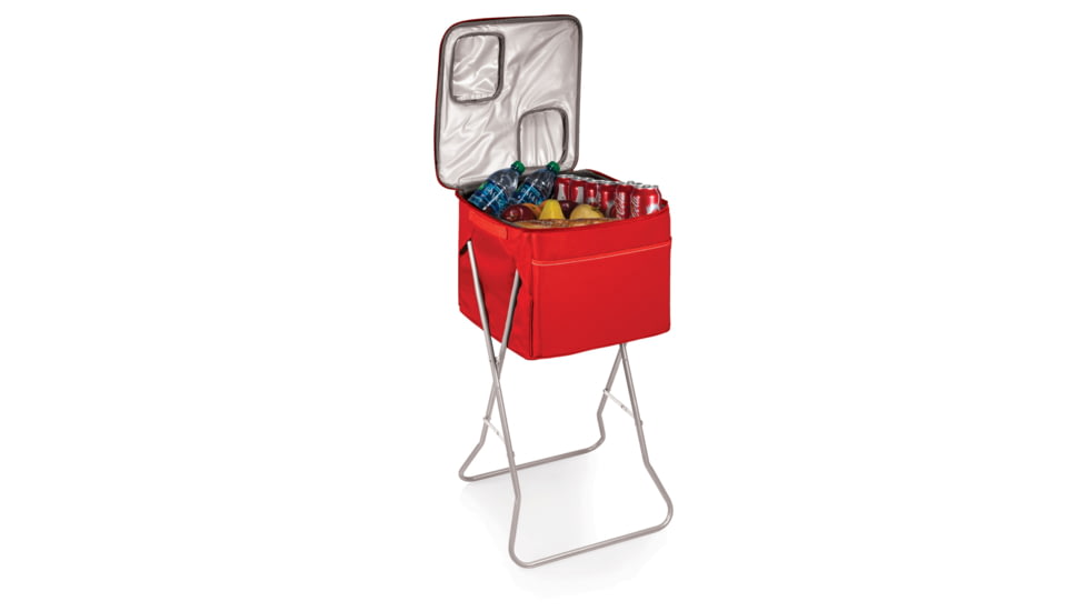 Picnic Time Party Cube Cooler-Red