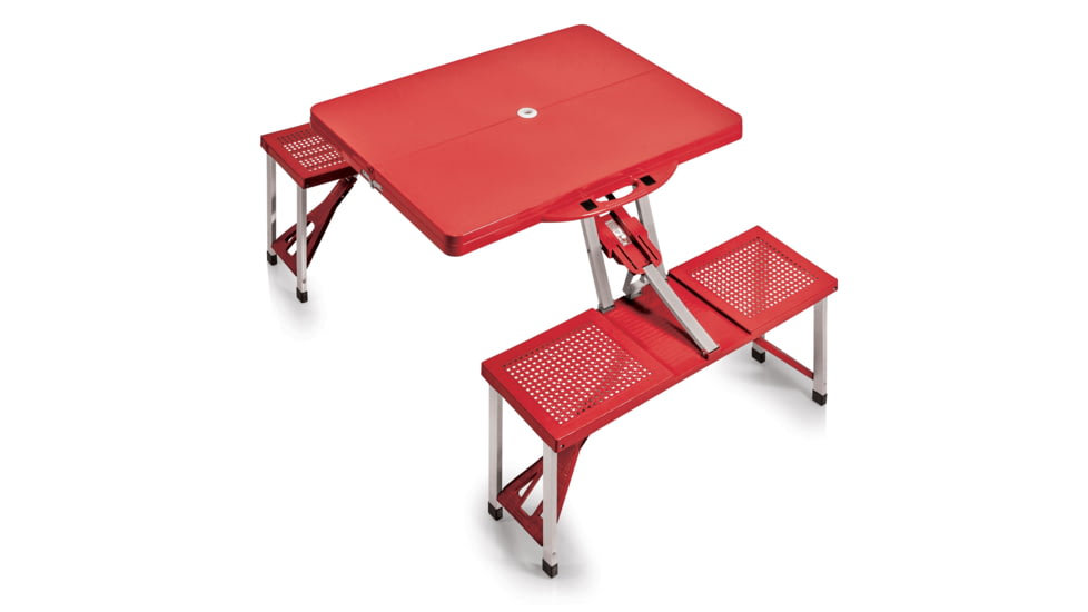 Picnic Time Picnic Table-Red