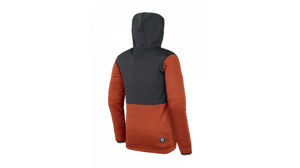 Picture Baxter Zip Tech Hoodie - Mens, Brick, 2XL, SMT018-D-XXL