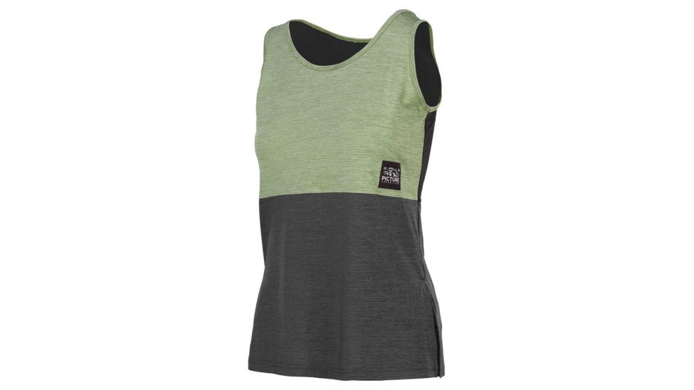 Picture Cloud Tech Top - Tank - Womens, Kaki, Extra Large, WTS283-B-XL