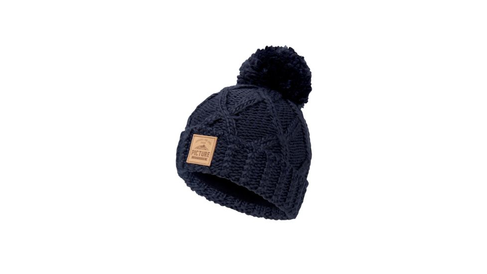 Picture Haven Beanie, Dark Blue, One Size, B196-B