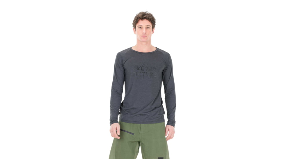 Picture Hoper Tech Long Sleeve Tee - Mens, Black, Small, MTS542-A-S