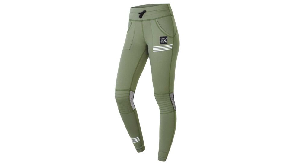 Picture Lyra Tech Leggings - Womens, Kaki, Extra Small/Small, LG052-A-XS/S