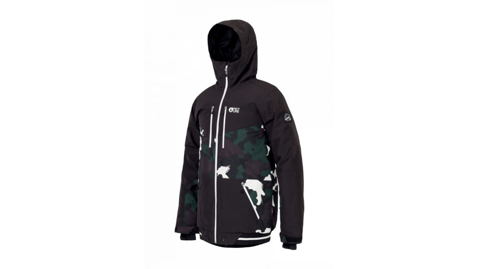 Picture Panel Jkt - Mens, Black Painter, Small, MVT252-B-S
