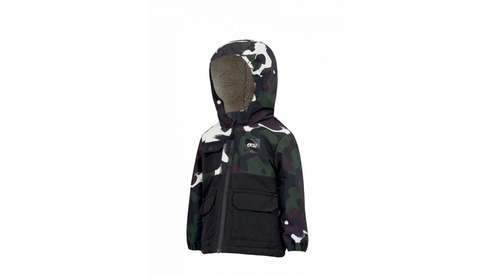 Picture Snowy Jkt, Black Painter, 3Y, KVT049-B-3Y