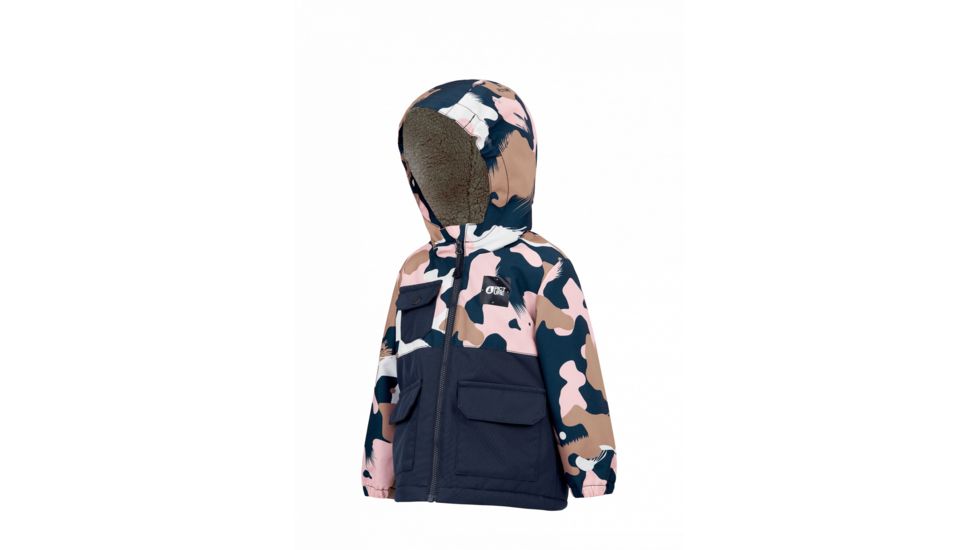 Picture Snowy Jkt, Pink Painter, 5Y, KVT049-D-5Y