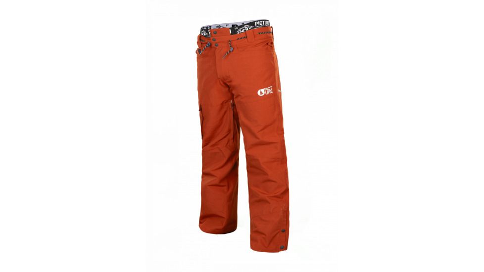 Picture Under Snow Pant - Mens, Brick, Large, MPT072-A-L