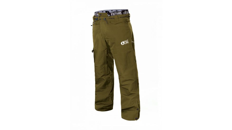 Picture Under Snow Pant - Mens, Kaki, Large, MPT072-E-L