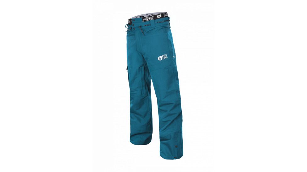 Picture Under Snow Pant - Mens, Petrol Blue, Medium, MPT072-B-M