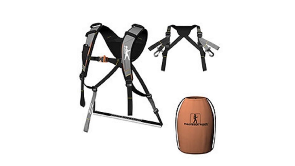 Piggyback Rider Basic Child Carrier Set-Orange