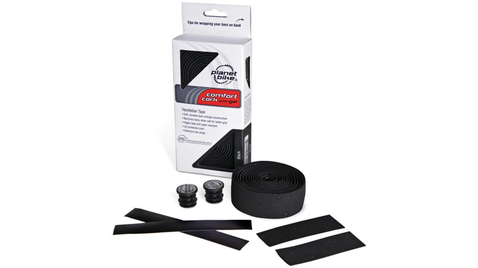 Planet Bike Comfort Gel Bar Tape-black 5080