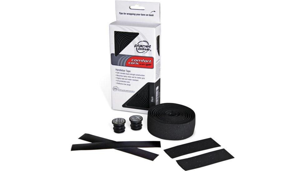 Planet Bike Comfort Gel Bar Tape-black 5080