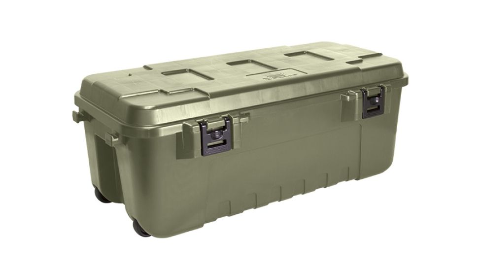 Plano Sportsman 108 Quart 37.75inx14inx18.25in Storage Trunk, Olive Drab, P000044
