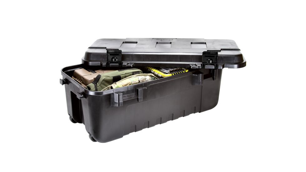Plano Sportsman 108 Quart 37.75inx14inx18.25in Storage Trunk, Black, P000043