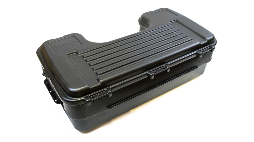 Plano Rear Mount ATV Box w/ Hinged Cover - Black 1510-01
