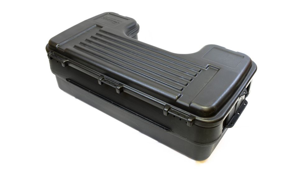 Plano Rear Mount ATV Box w/ Hinged Cover - Black 1510-01