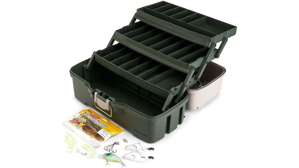 Plano Three-Tray Tackle Box Bass Kit