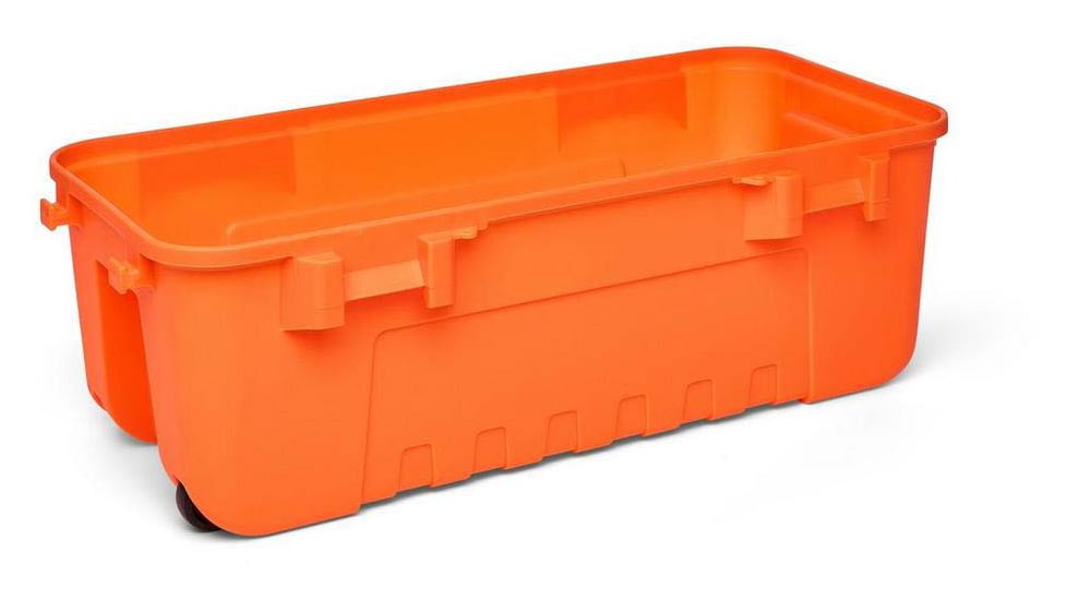 Plano Sportsmans Trunk, Blaze Orange, Large, PLAT19BO