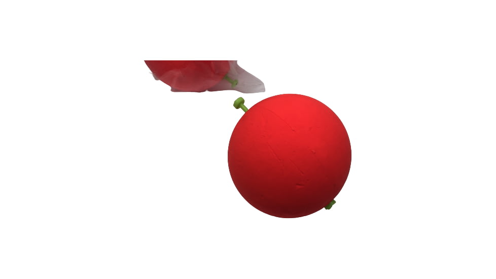 Plastilite Round Snap-On Foam Float, 3in, Red, 2pk, QPSRB300R