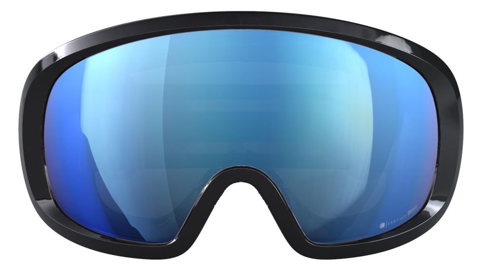 POC Fovea Mid Clarity Comp Snow Goggle, Uranium Black/Spektris Blue, One Size, PC404098225ONE1