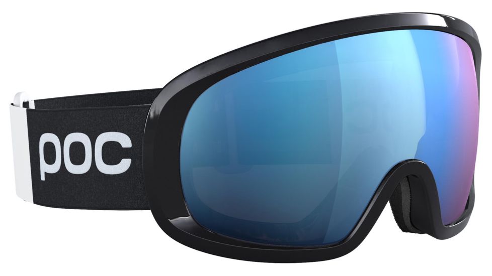POC Fovea Mid Clarity Comp Snow Goggle, Uranium Black/Spektris Blue, One Size, PC404098225ONE1