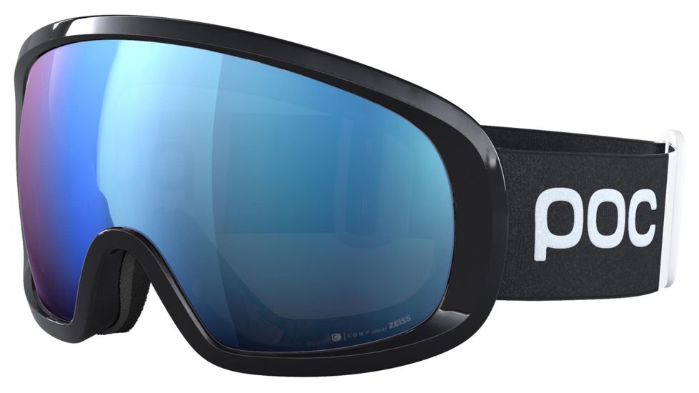 POC Fovea Mid Clarity Comp Snow Goggle, Uranium Black/Spektris Blue, One Size, PC404098225ONE1
