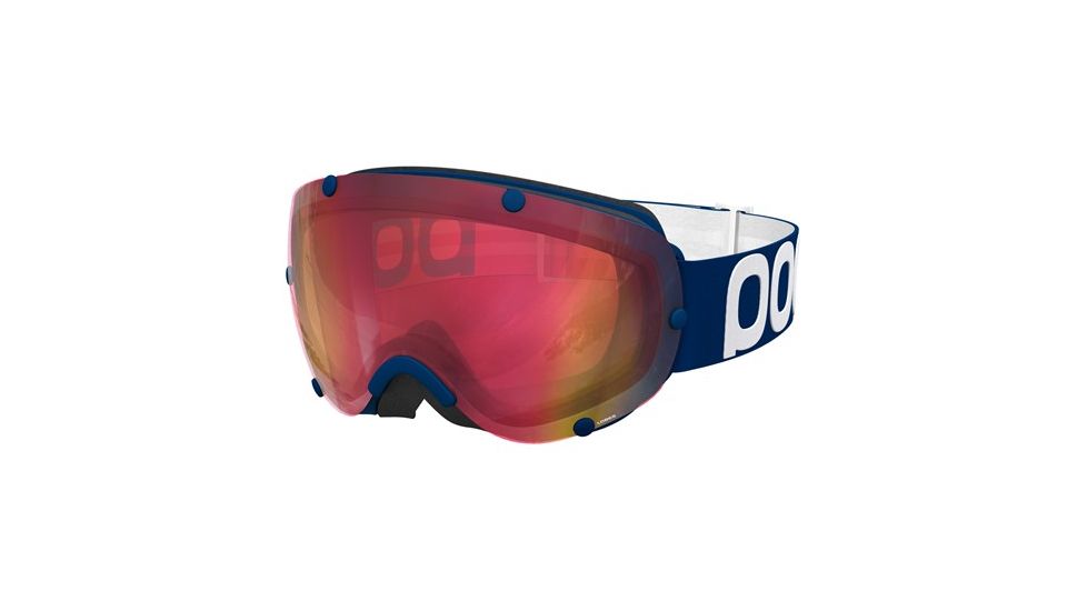 POC Lobes Goggles-Lead Blue-Red Amber