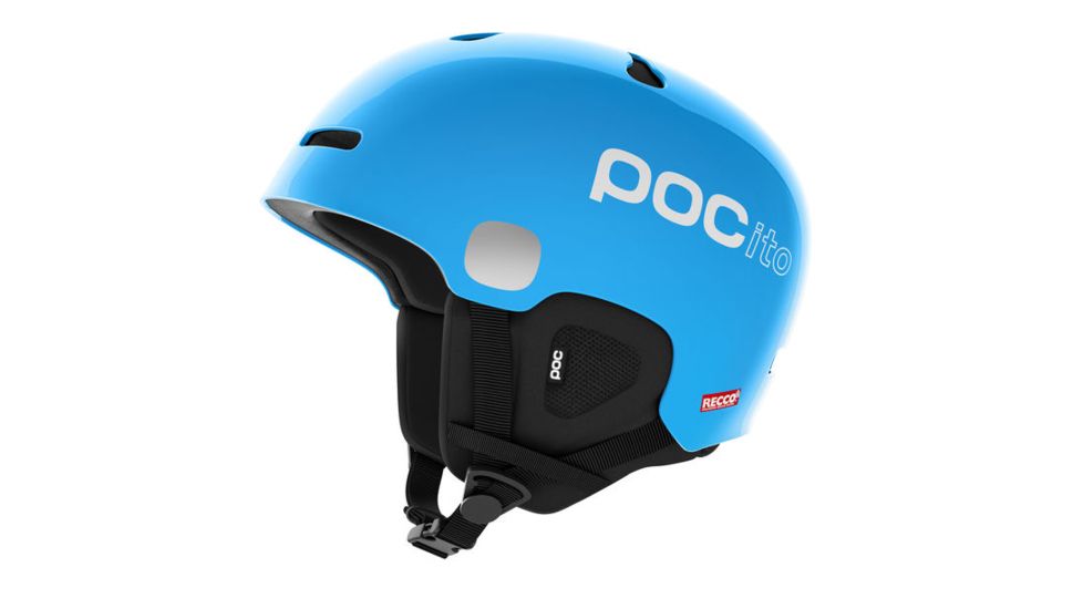 POC Pocito Auric Cut Spin Snow Helmet, Fluorescent Blue, Extra Small/Small, 10498BLXSS