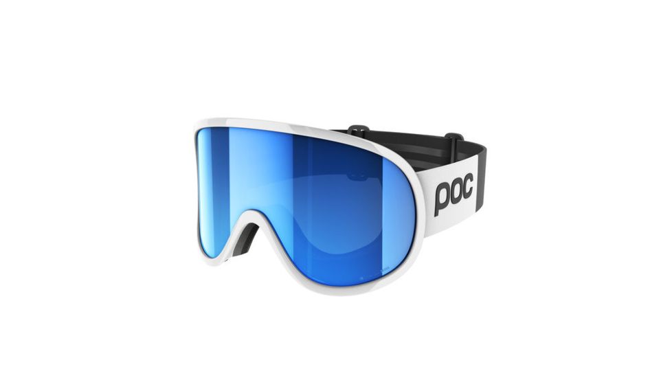 POC Retina Big Clarity Comp Snow Goggles, Hydrogen White/Spektris Blue, 40526WHB