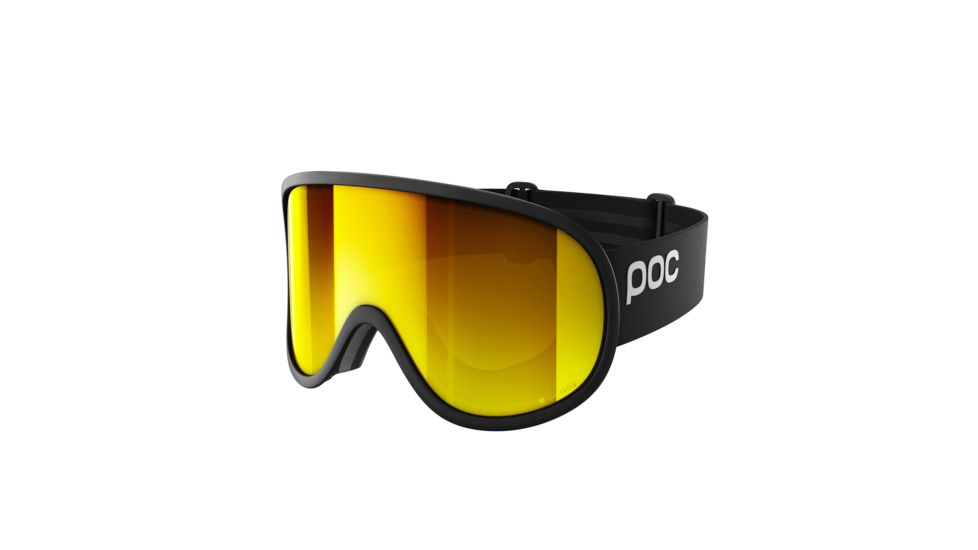 POC Retina Big Clarity Snow Goggles, Uranium Black/Spektris Orange, 40525BKO