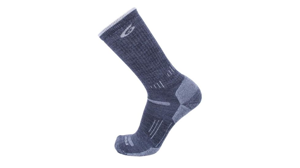 Point 6 37.5 Light Crew Men's Socks, Gray, Small 3741-200-05